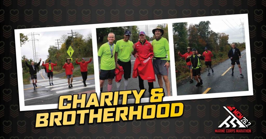 Image for Brotherhood and Charity: Two Worlds Collide for MCM Runner
