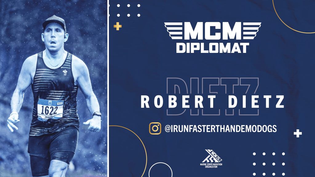 Image for MCM DIPLOMAT, Robert Dietz: Strive to achieve your personal Gold this year